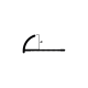 Профиль Neexy PV19 для плитки внешний гибкий алюминий 8мм