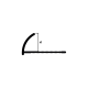 Профиль Neexy PV17 для плитки внешний алюминий 10мм Профиль Neexy PV17 для плитки внешний алюминий 10мм