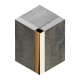 Профиль Neexy PVL32 для плитки внешний P латунь 10x12мм