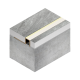 Профиль Neexy PVL32 для плитки внешний P латунь 10x12мм